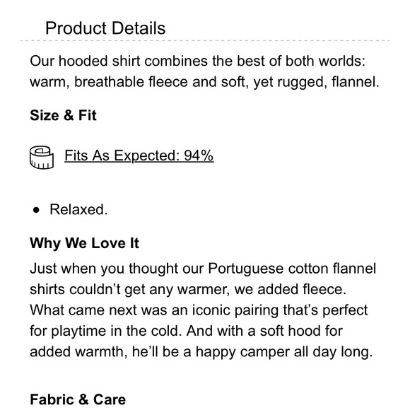 L.L Bean Hooded Plaid Shirt - NWOT - Picture 4 of 7